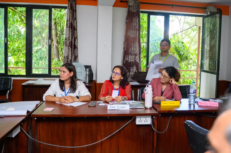 Training of Trainers session at Kathmandu University